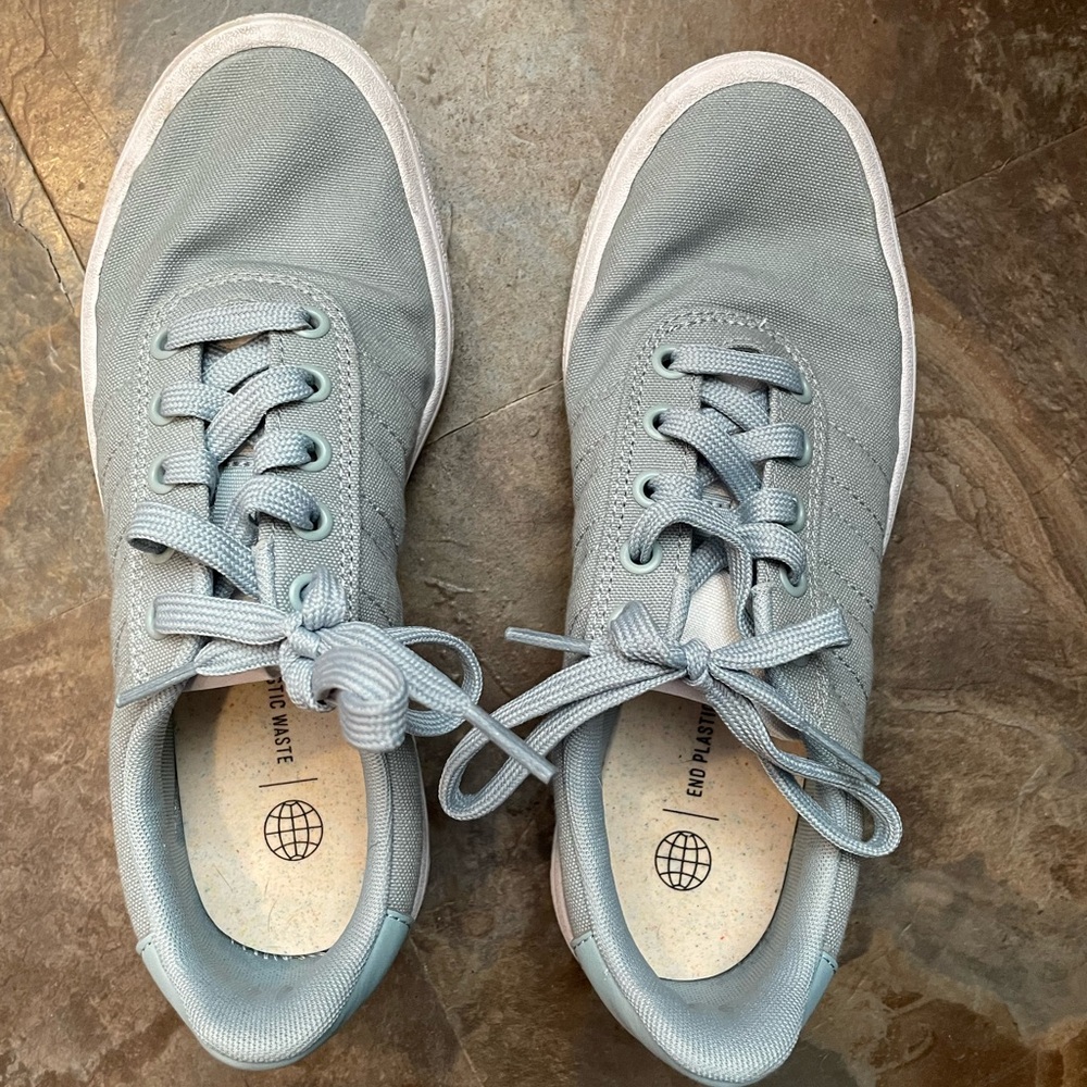 Adidas Light Green Canvas Casual Sneakers